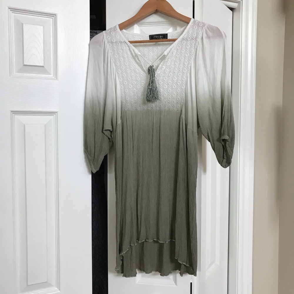 Ombré tunic - 100% cotton